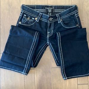 Big Star dark blue denim!